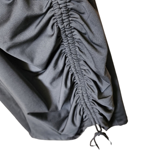 RUMOR dress bodycon mini black slinky size 10 - Picture 8 of 9